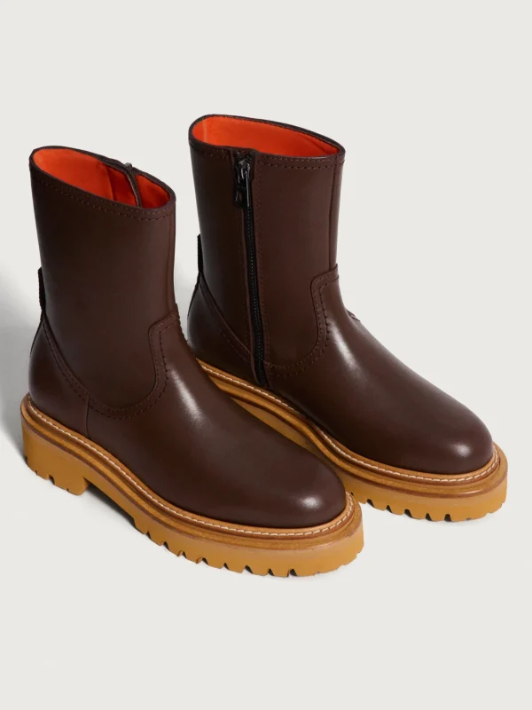 HOFF Bottes Et Bottines*BOTTE EN CUIR OFFICE MARRON