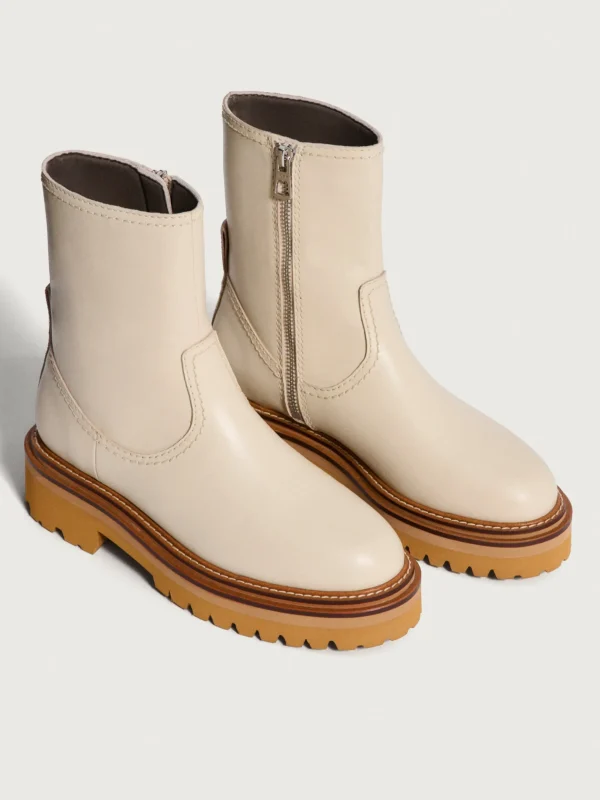 HOFF Bottes Et Bottines*BOTTE EN CUIR OFFICE OFF WHITE