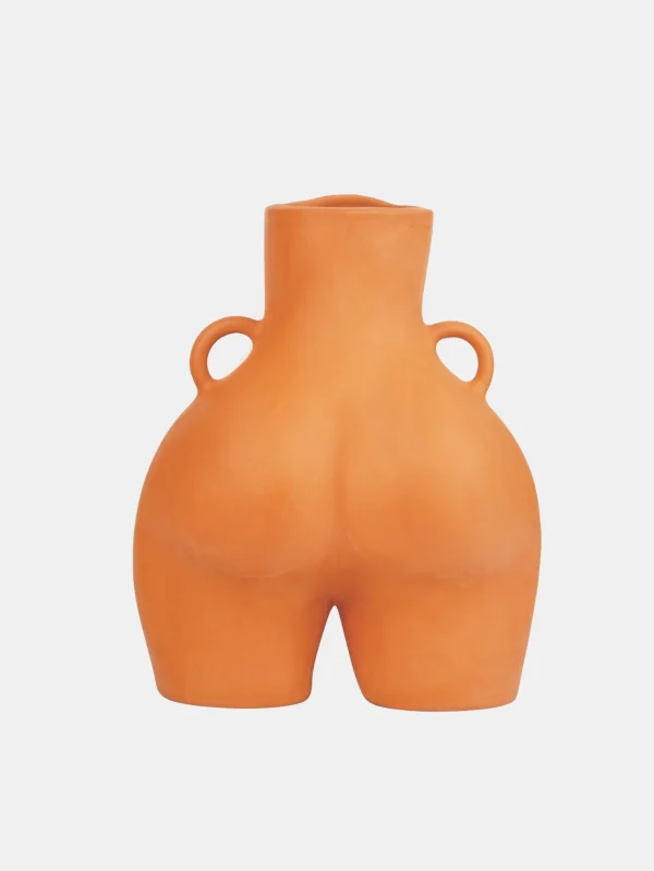 HOFF Déco | Déco*LOVE HANDLES VASE ORANGE