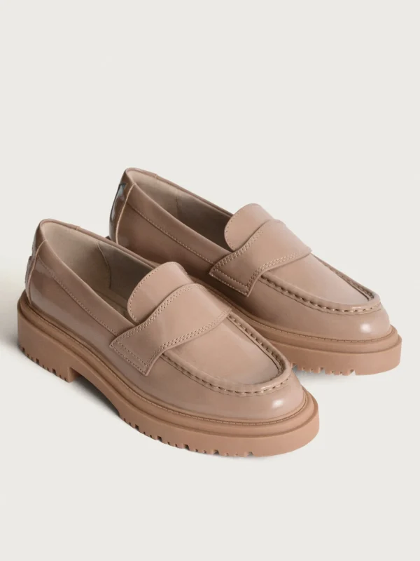 HOFF Chaussure Plate*MOCASSIN SCHOOL TAUPE