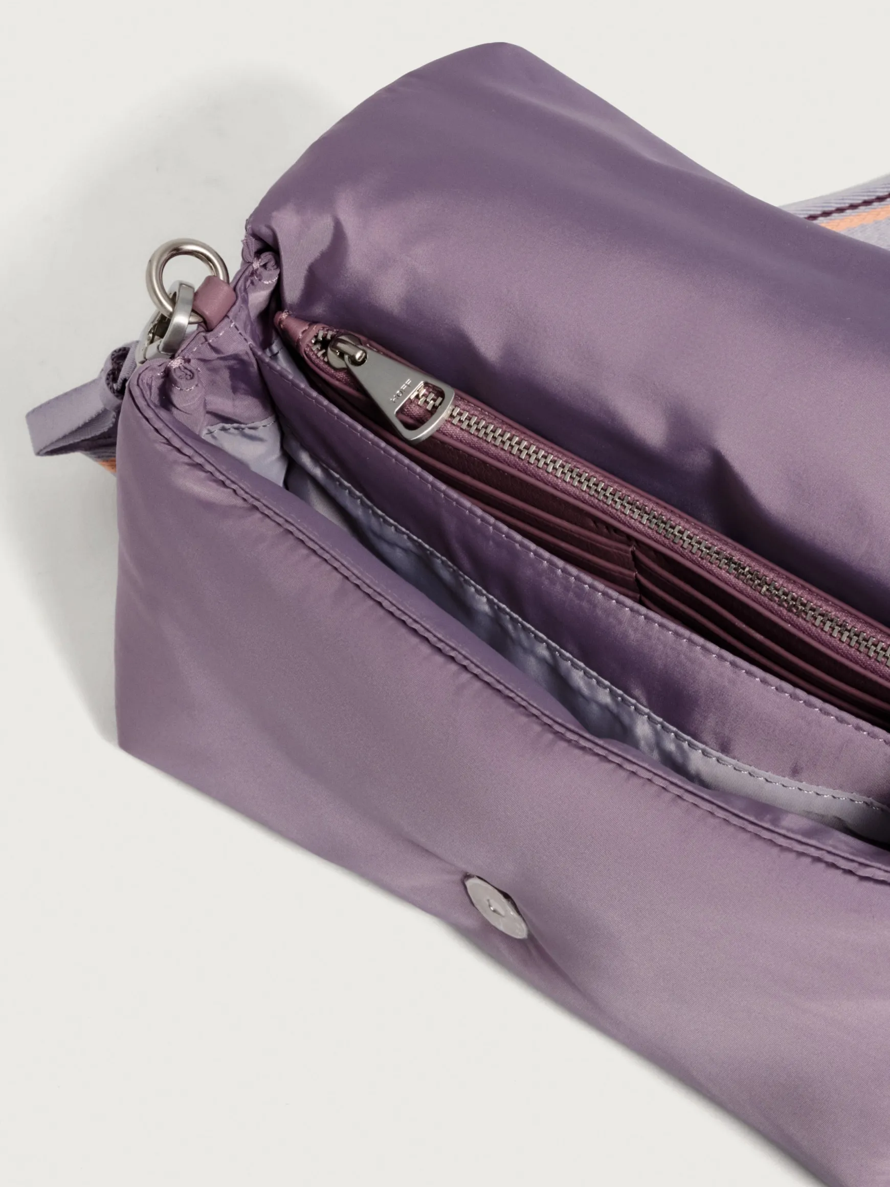 sac_bandoulire_everest_nylon_violet_3.webp HOFF Nylon | Sacs À Bandoulière*SAC BANDOULIÈRE EVEREST NYLON VIOLET